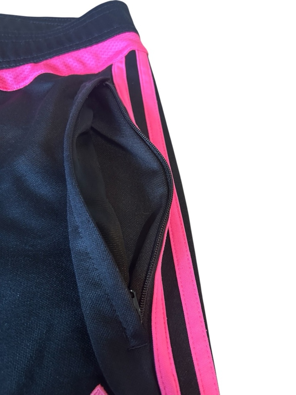 Adidas Tiro 15 ClimaCool Pants XL Black Pink Stripe Soccer Athletic - Picture 12 of 14